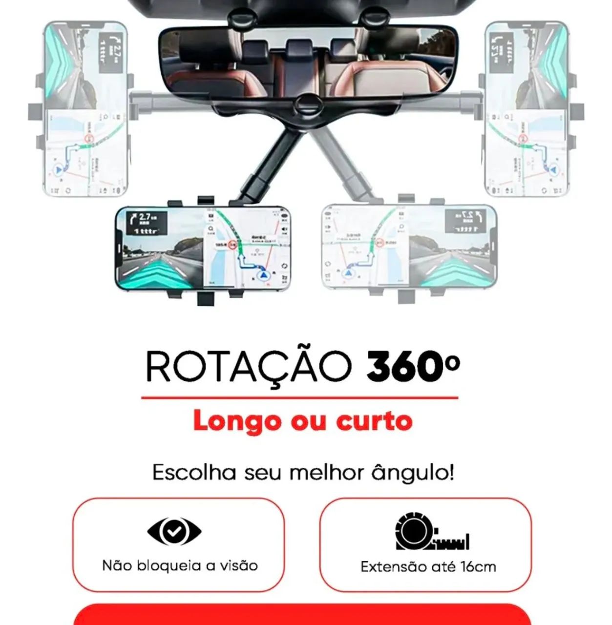 Suporte para Celular Automotivo  - Foto 4