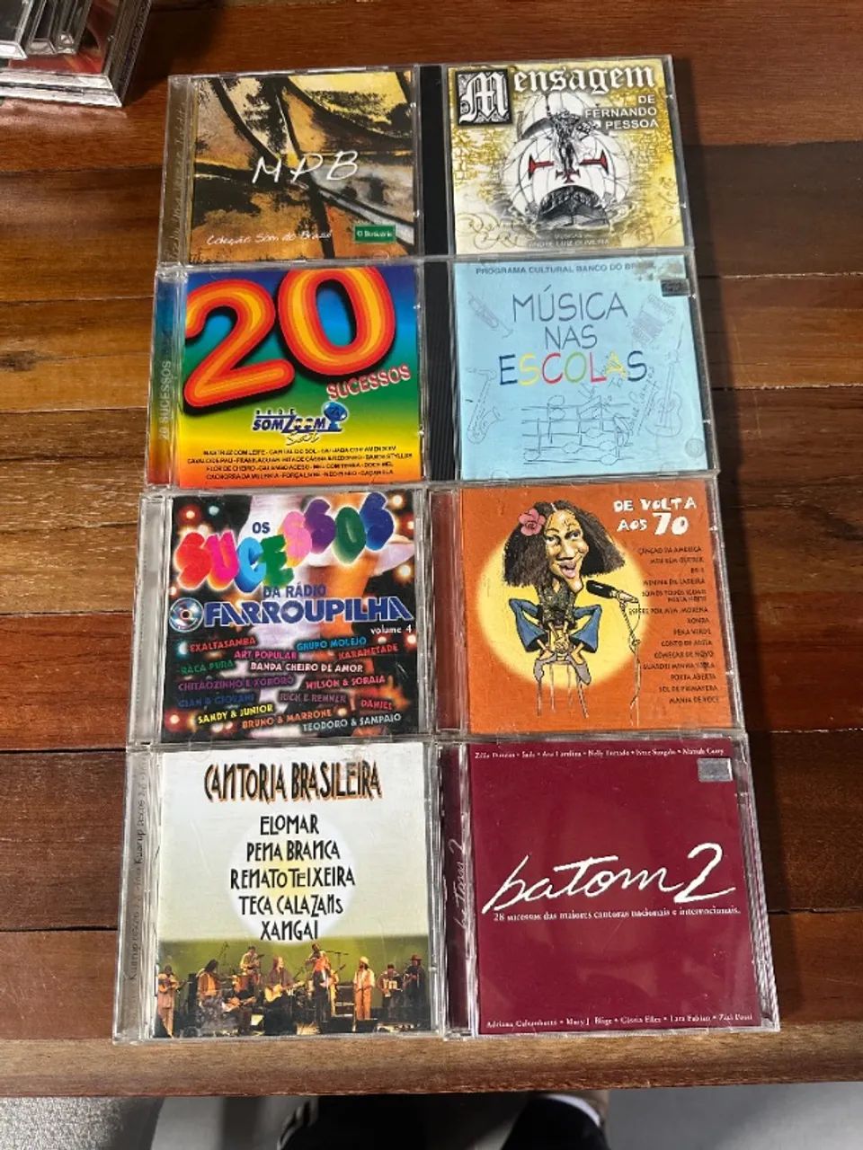 Varios Estilos Musicais - Lote c/ 9 CDS - MPB, Sertanejo, Pagode, Etc.....