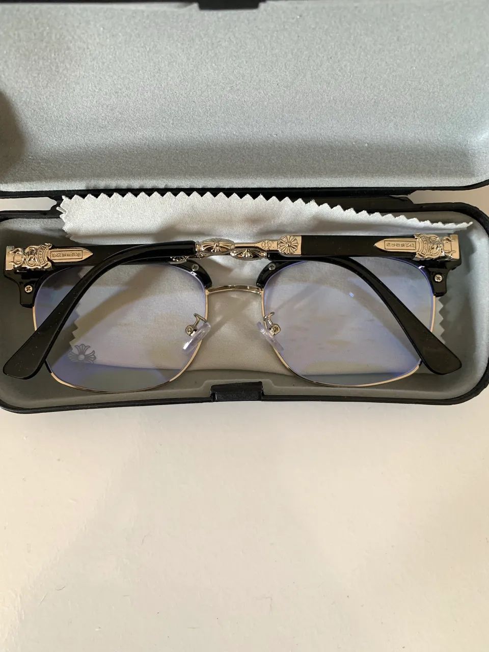 Óculos Chrome Hearts, Masc/Femin + Estojo de proteção. - Foto 3