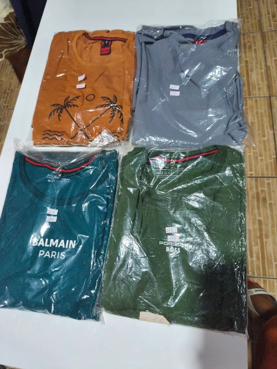 Camisas de algodão G1 a G7  - Foto 2