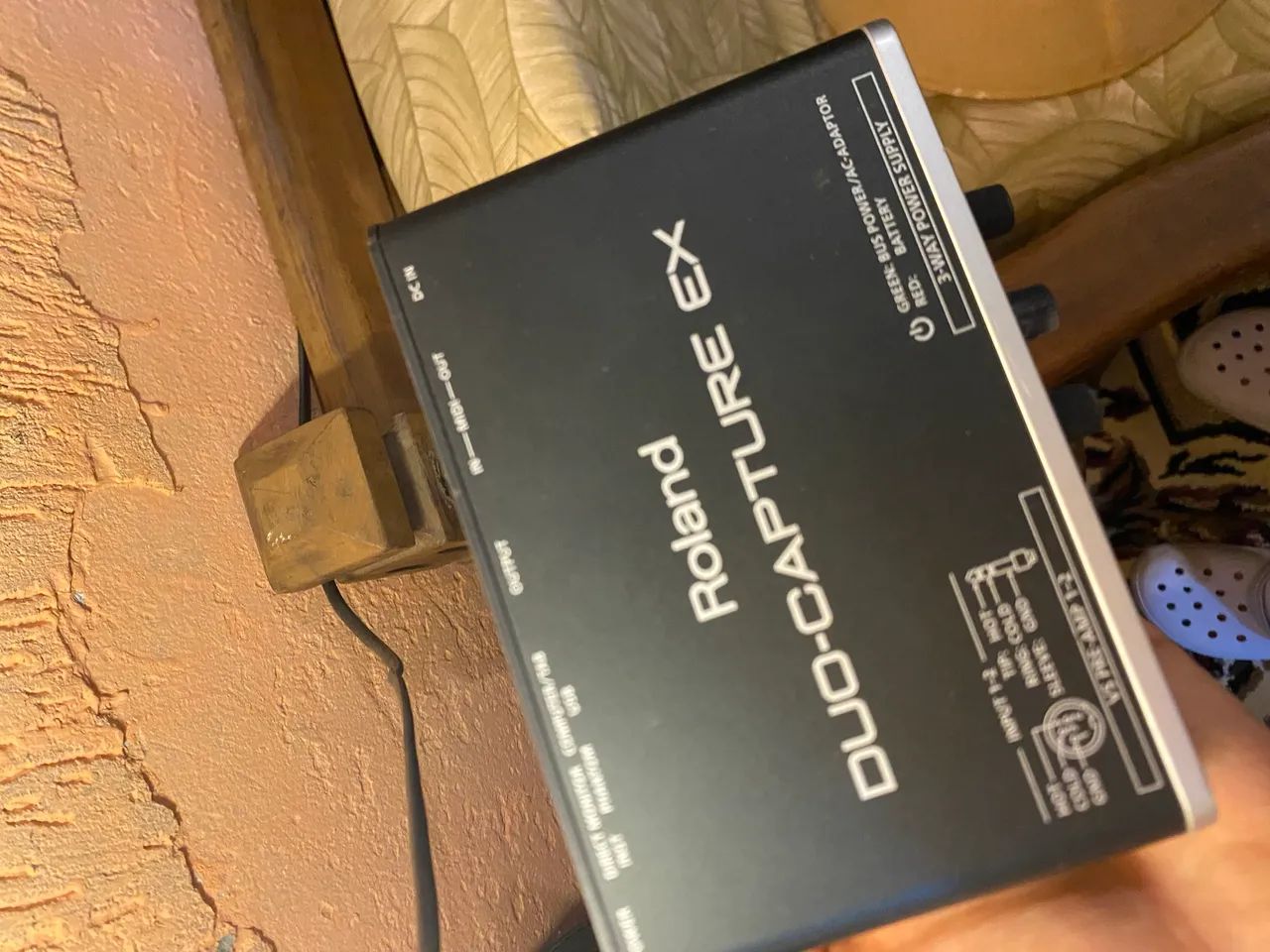 Interface de áudio roland duo - Equipamentos e Acessórios de Som
