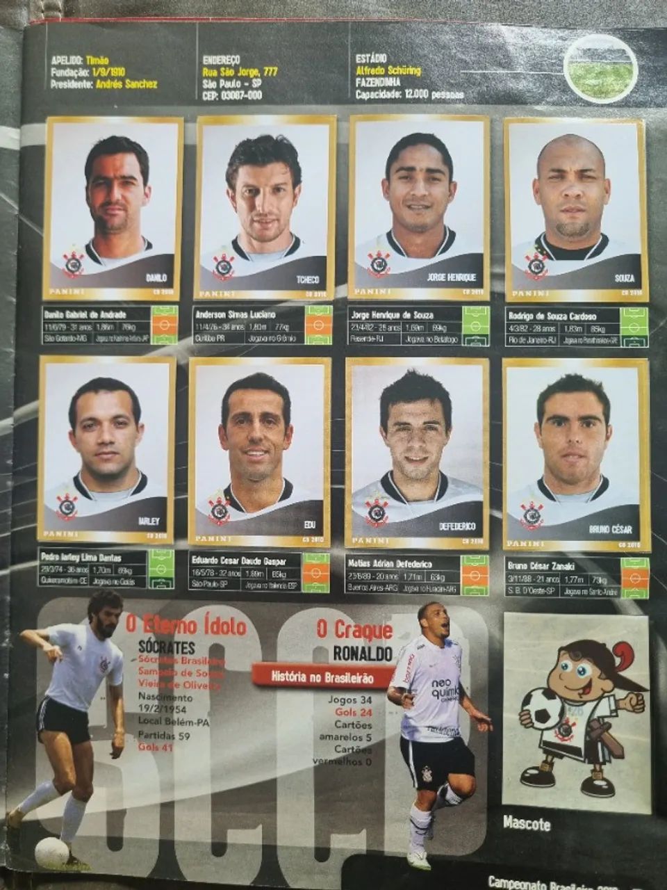 Álbum Campeonato Brasileiro 2010 - Foto 2
