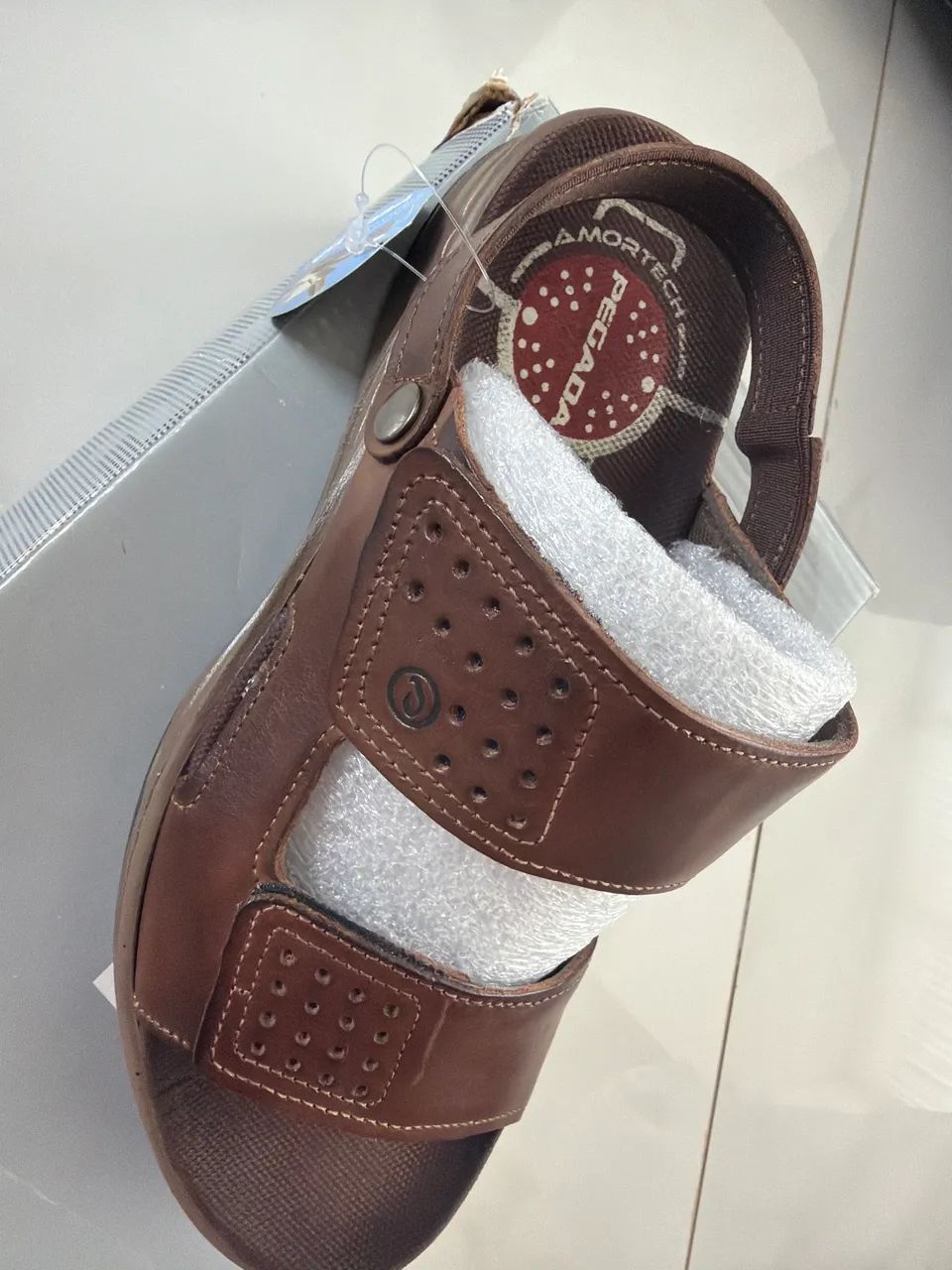 Sandália PEGADA Masculina 41  - Foto 2
