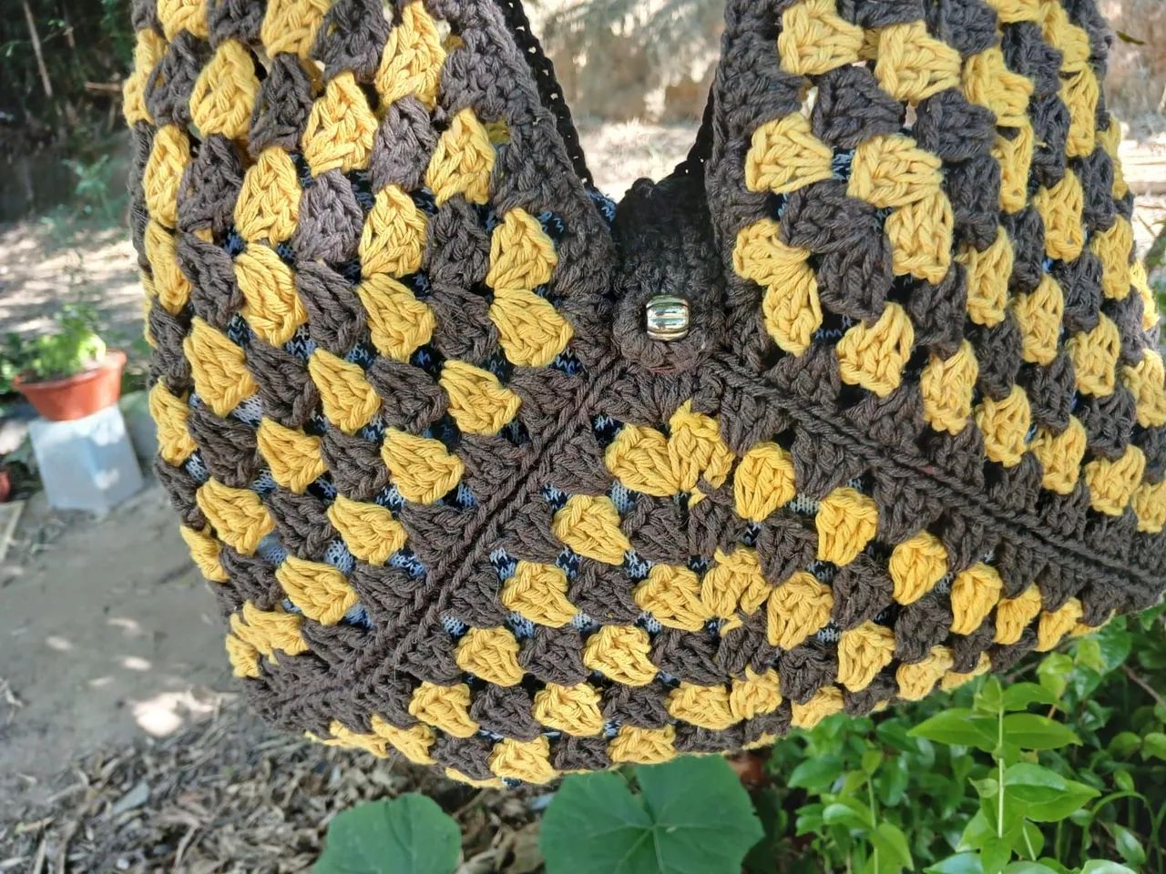 BOLSA em CROCHÊ  - Foto 3