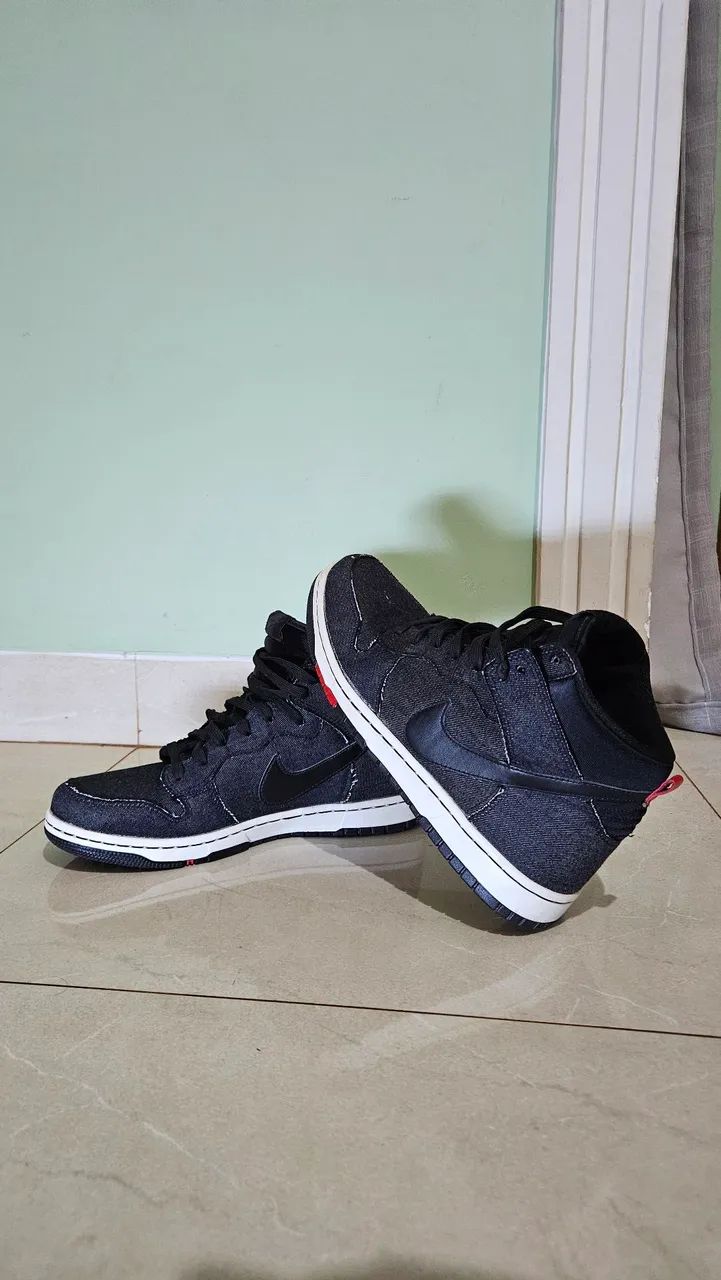 Tenis nike Dunk High Jeans 41 - Foto 2