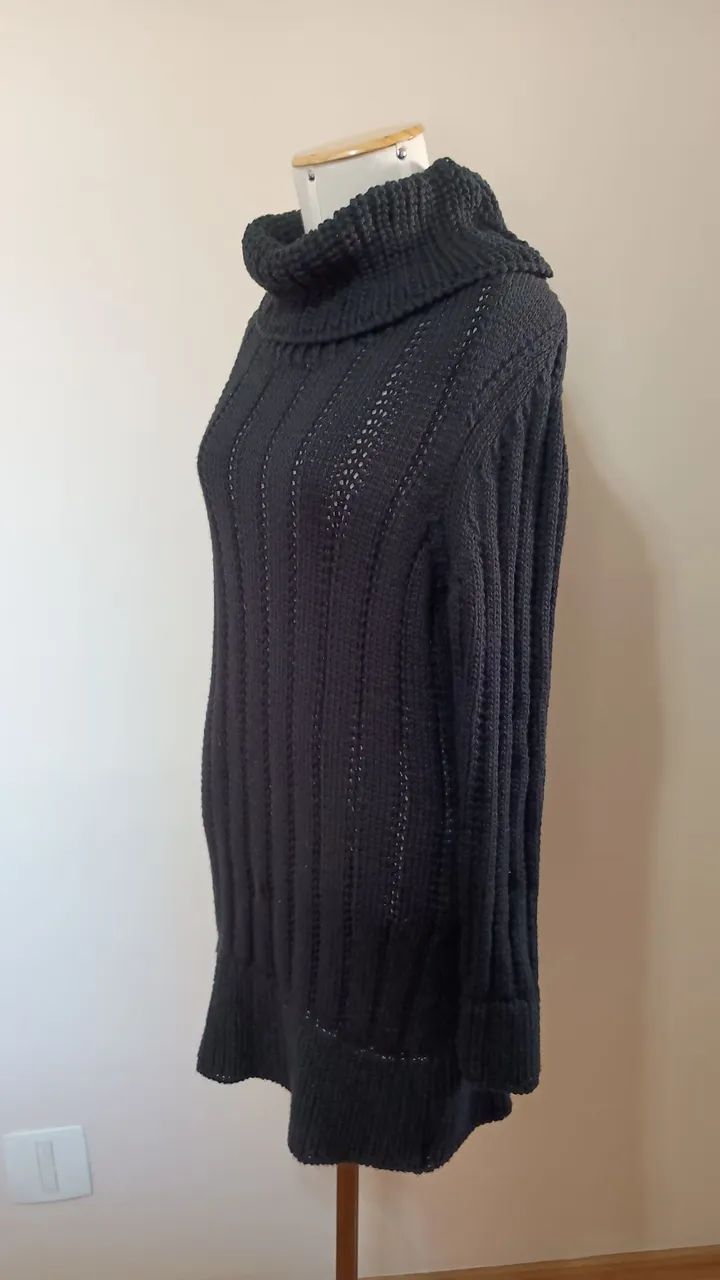 Blusa de lã preta - Foto 3