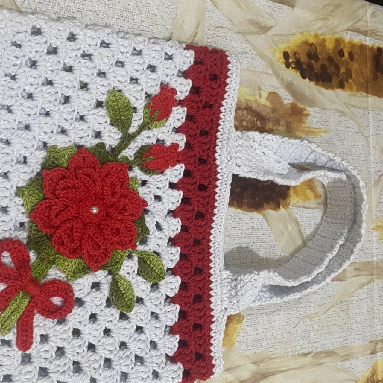 Bolsa pequena de croche - Foto 2
