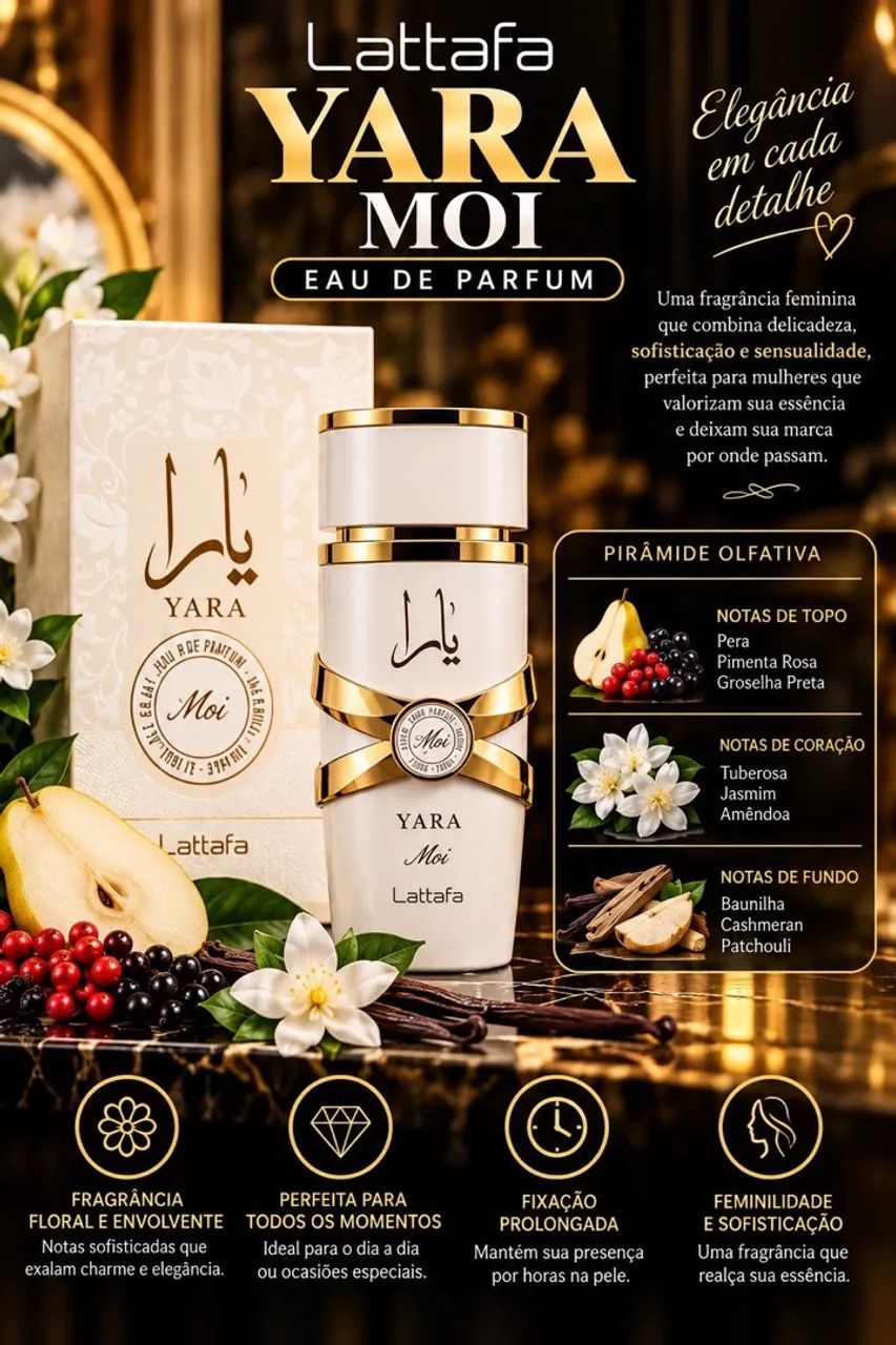 Perfume Lattafa Yara Moi Eau de Parfum 100ML