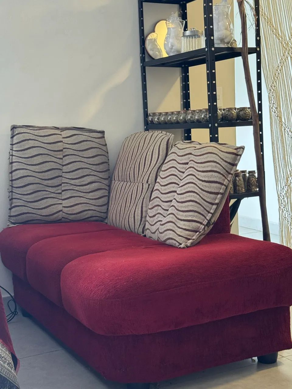 Sofá Vermelho Bella - Foto 2