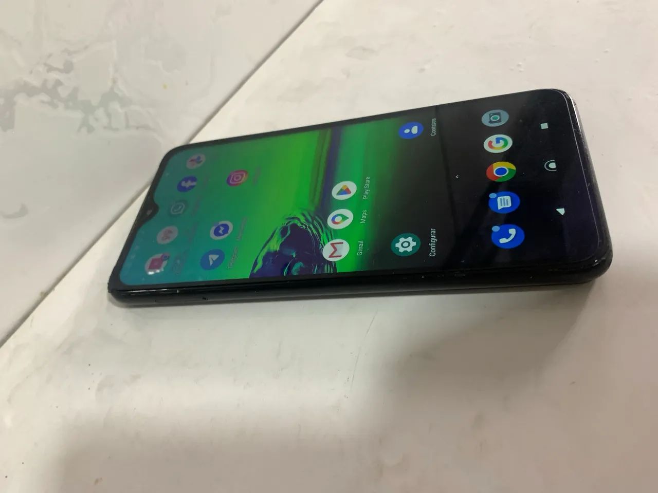 Celular moto g 8 play todo bom  - Foto 4