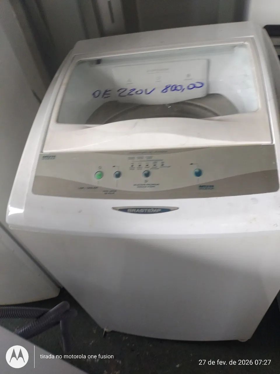 LAVADORA BRASTEMP ELETRÔNICA 220V