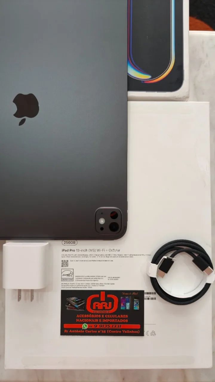  iPad Pro 13 M5 256GB NOVO - Foto 5