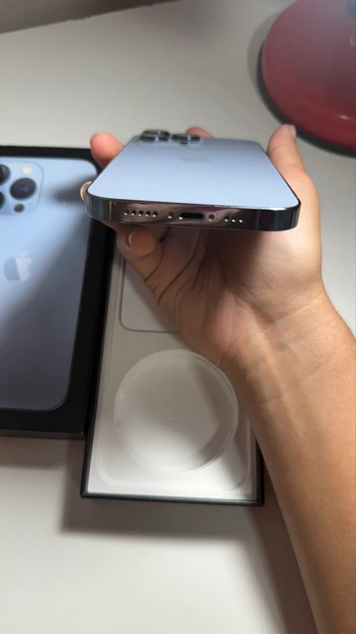 iPhone 13 Pro azul sierra 128g - Foto 5