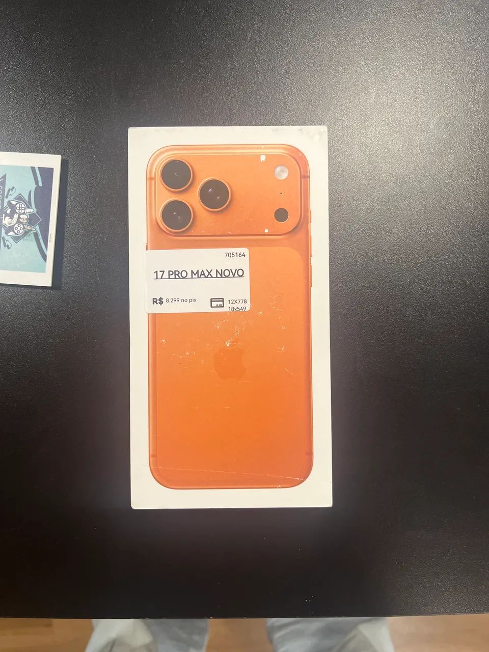 iPhone 17 Pro Max novo 