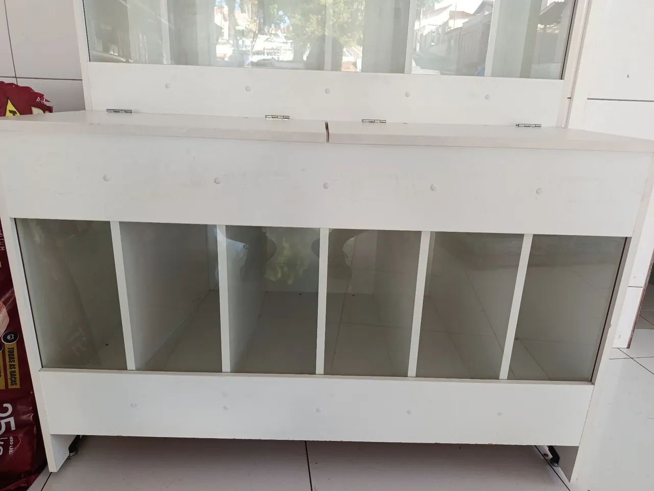 Vende-se graneleiro em MDF 6 repartições  - Foto 2