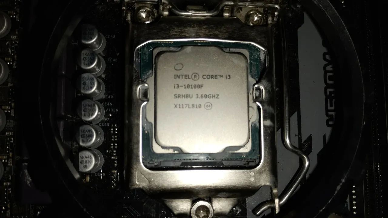 Processador 10100f intel + placa mãe asrock h510 - Foto 2