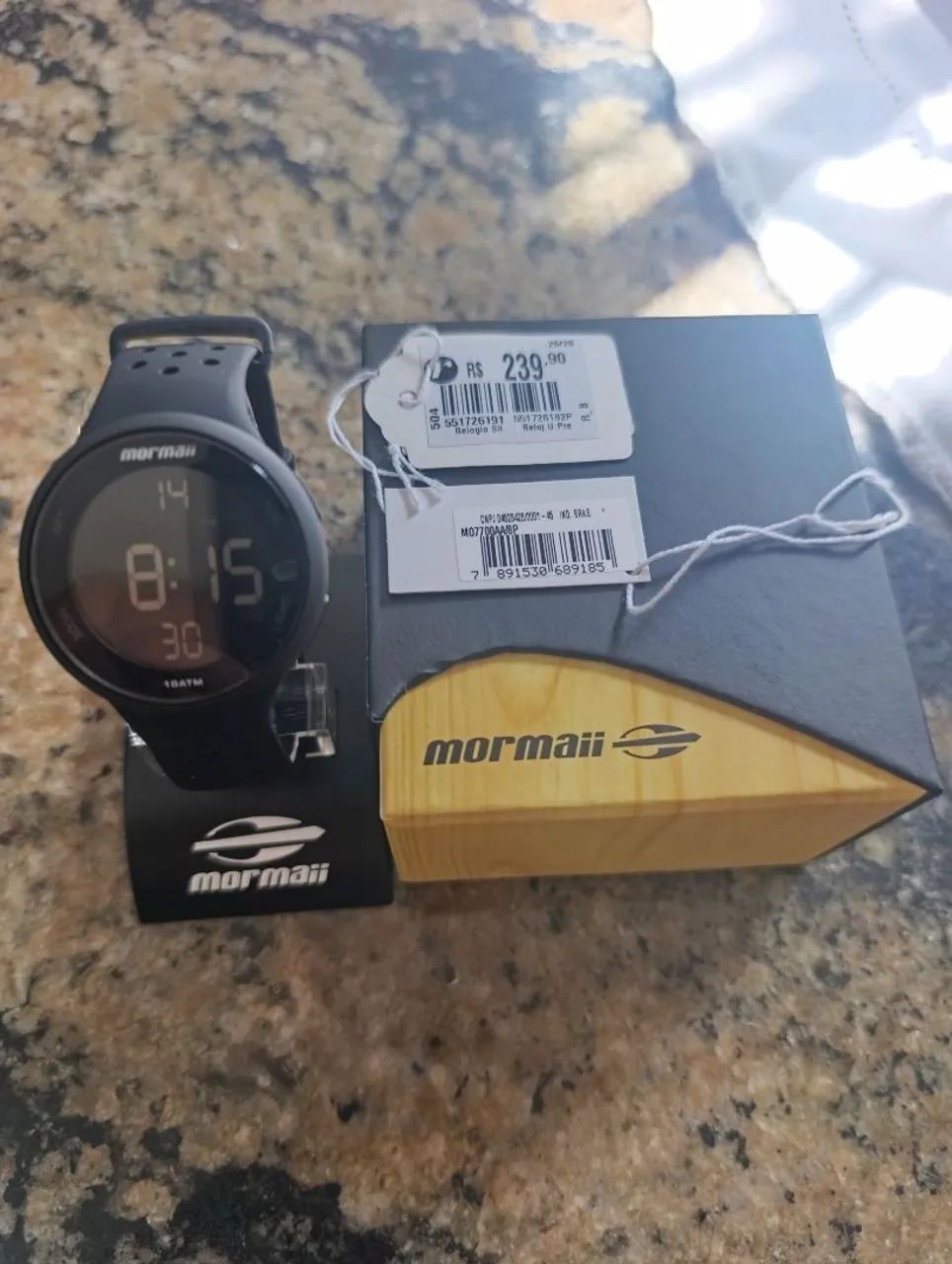 Relógio masculino Mormaii novo na caixa 