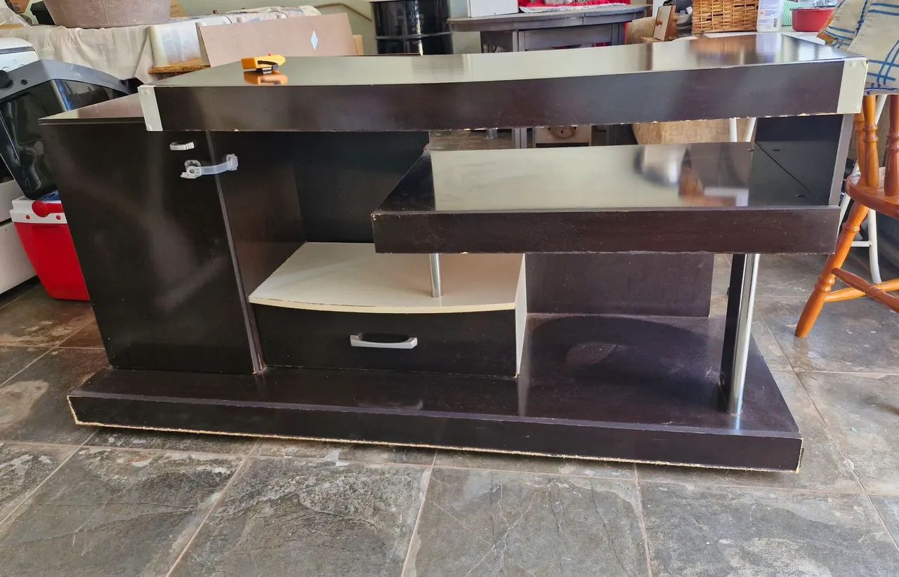 Rack usado com rodinhas