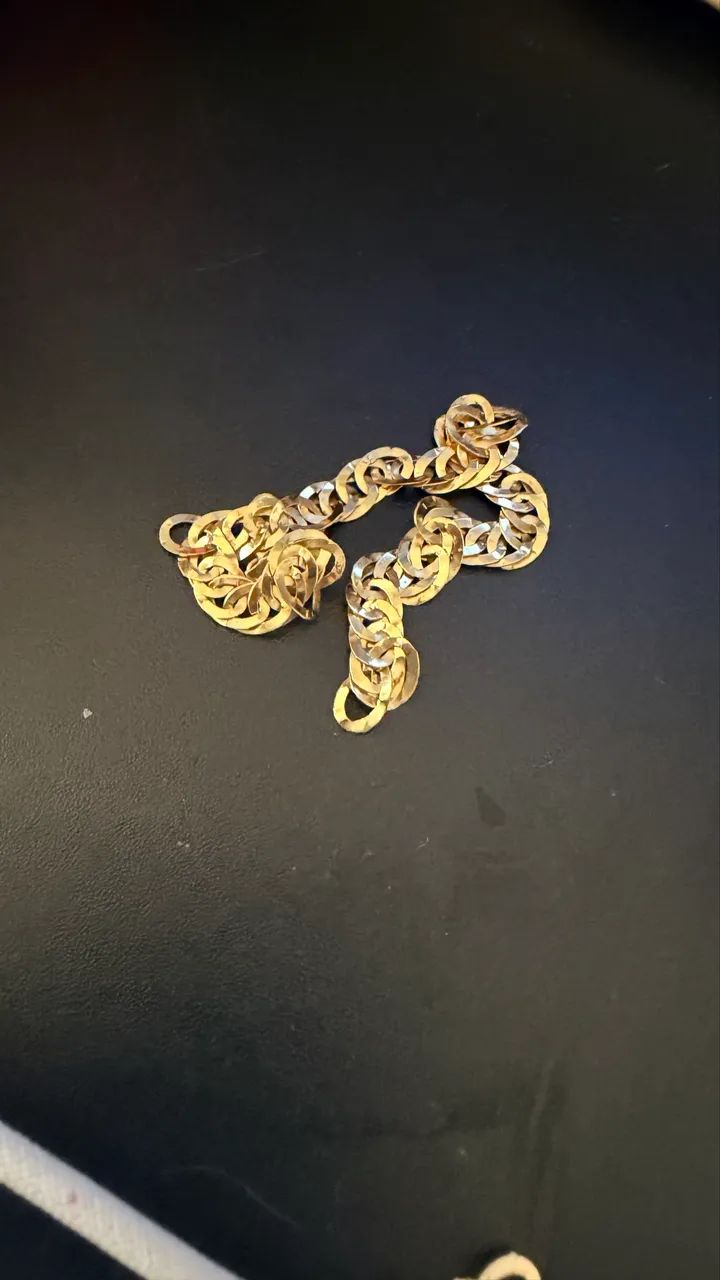 Pulseira de ouro maciço  - Foto 2