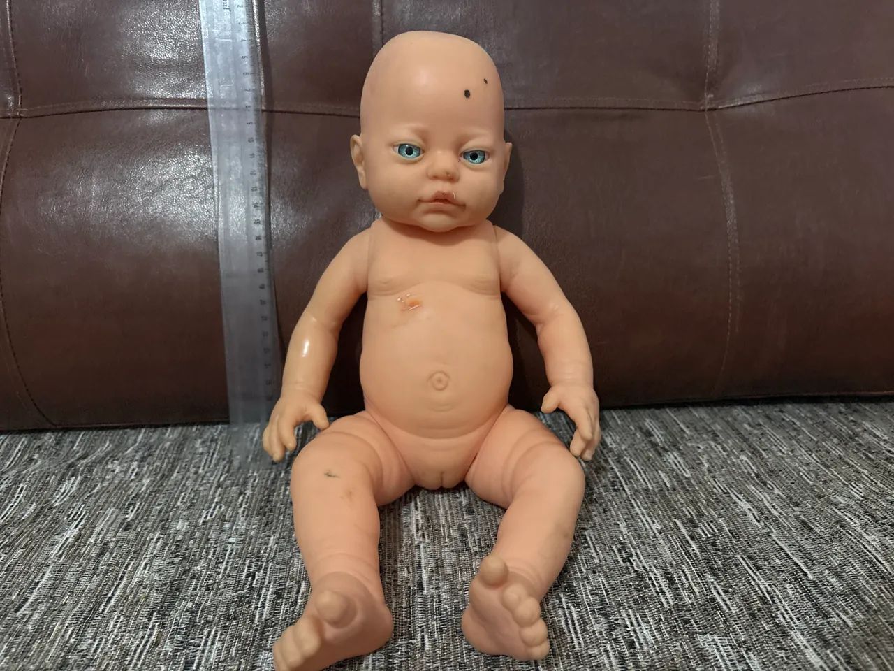 Boneca Bebê tipo reborn antiga.