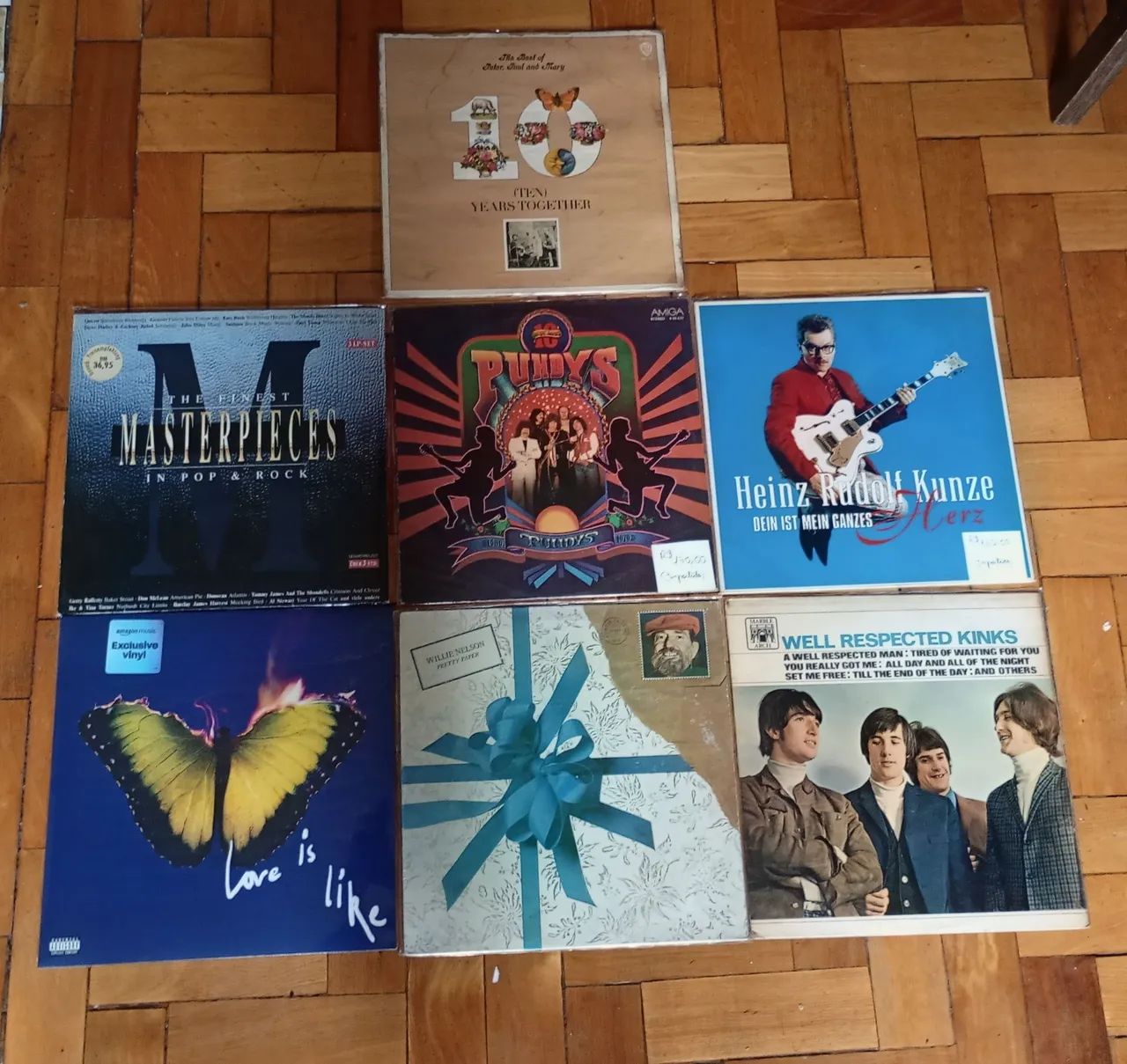Lote de lps importados, box set, etc (rock,pop diversos)