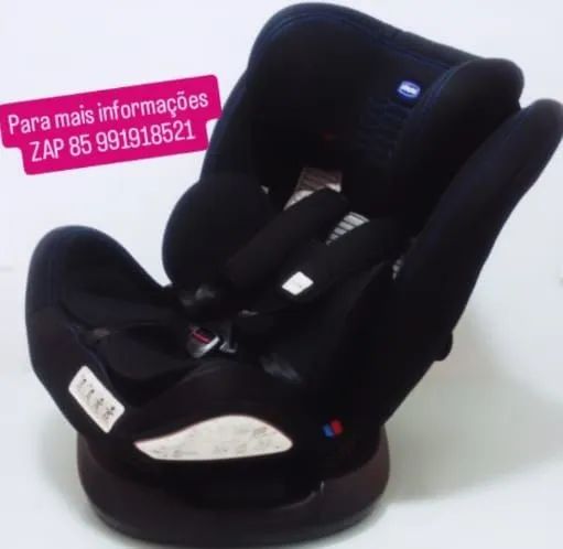 Cadeirinha de carro com isofix e Giro 360 graus 
