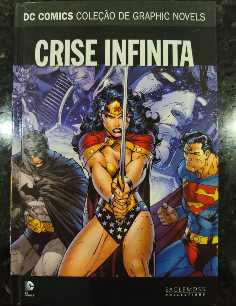 HQ Crise Infinita - Eaglemoss Sagas Definitivas Graphic Novels