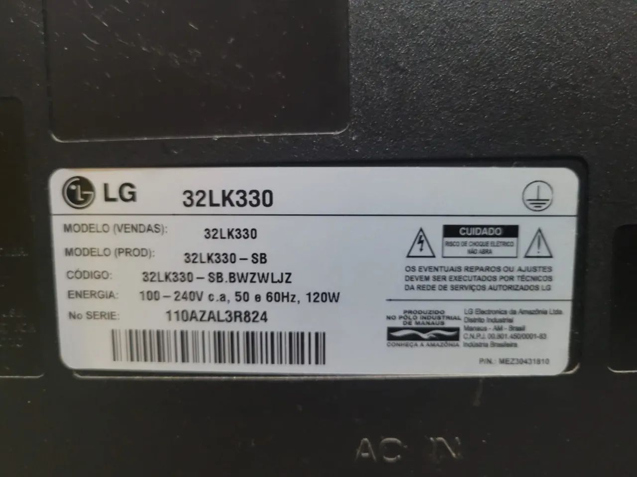 TV 32" LG- 32LK330 - Foto 2