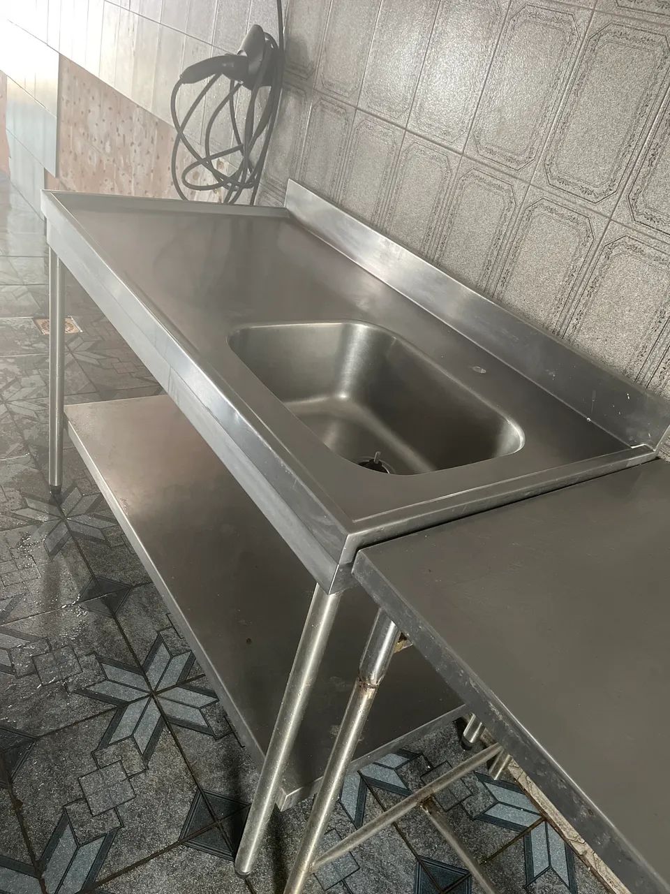 Balcão de inox/Pia