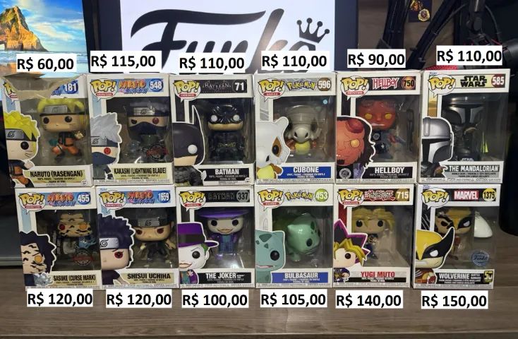 FUNKO POPs à venda! Preço nas imagens