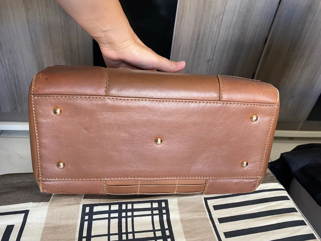 Bolsa couro Dumont - Foto 4