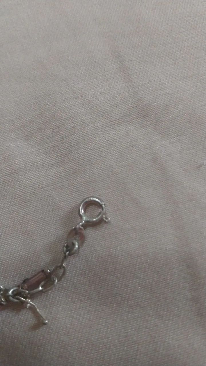 Tornozeleira em prata 925 - Foto 3