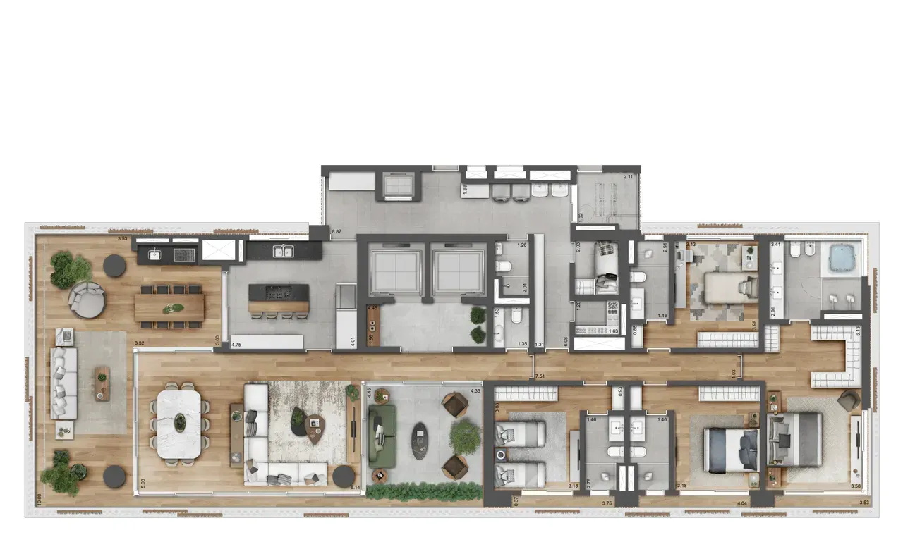 PLANTA 355m²