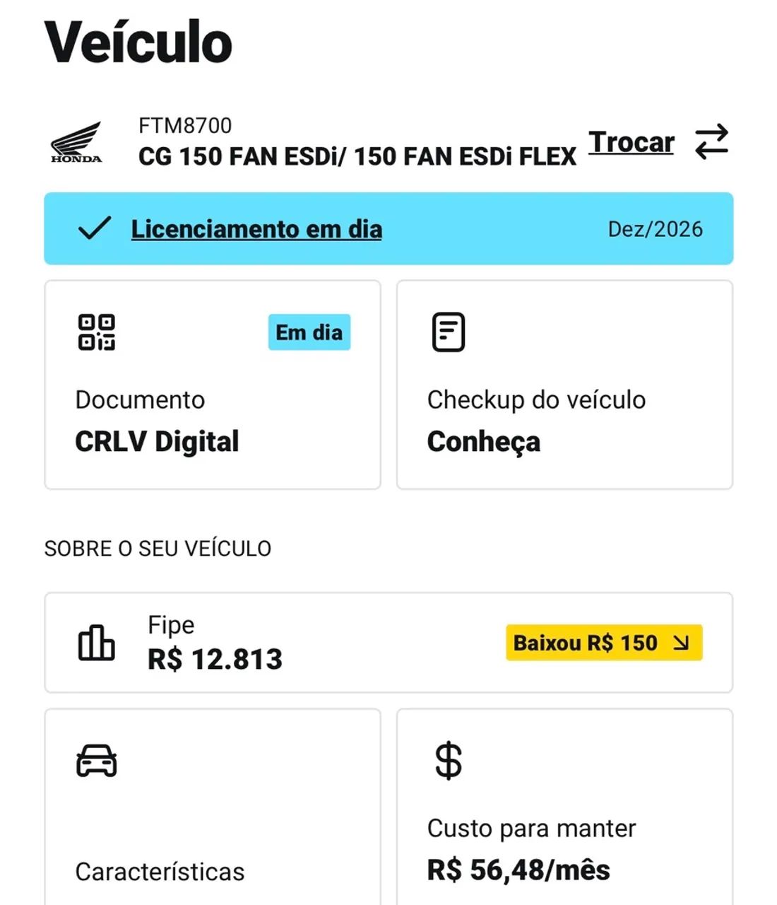 FAN 150 FLEX ano 2014 - Foto 5