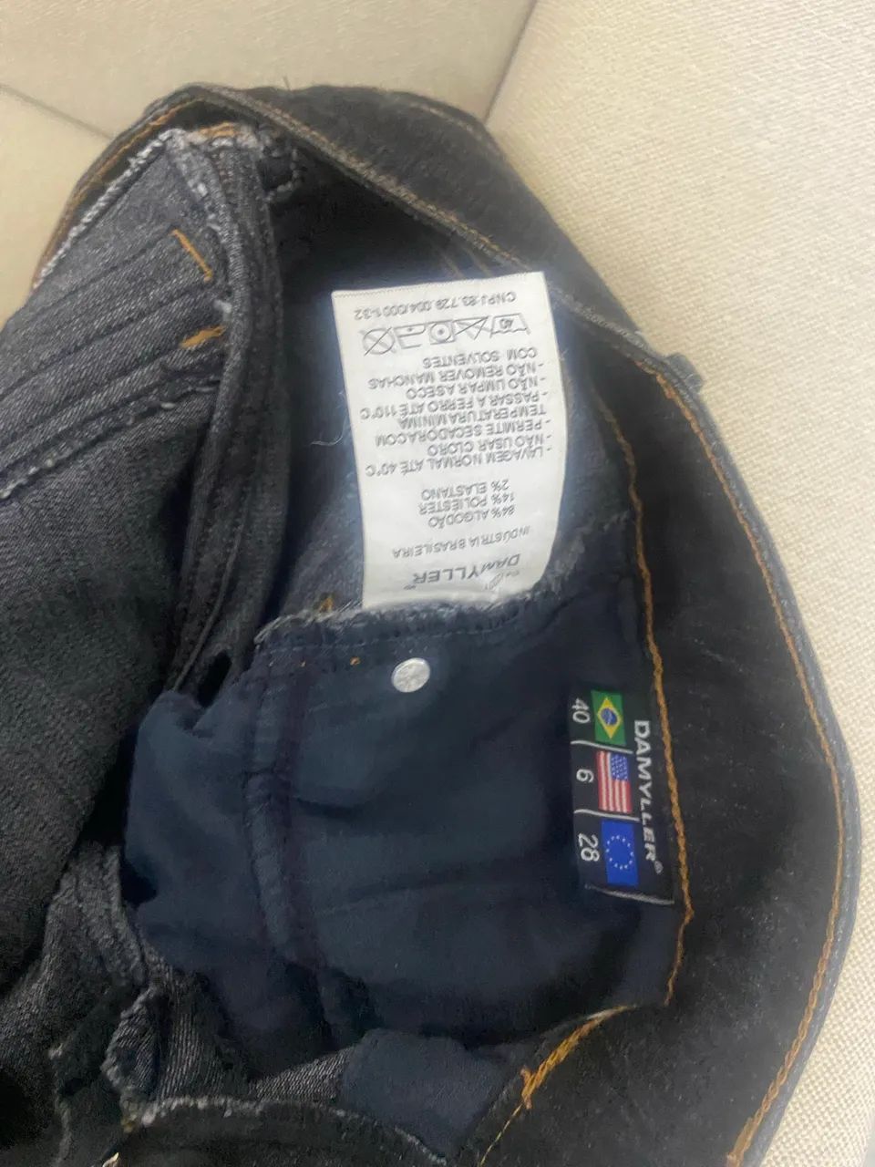 Calça jeans Damyller  - Foto 4