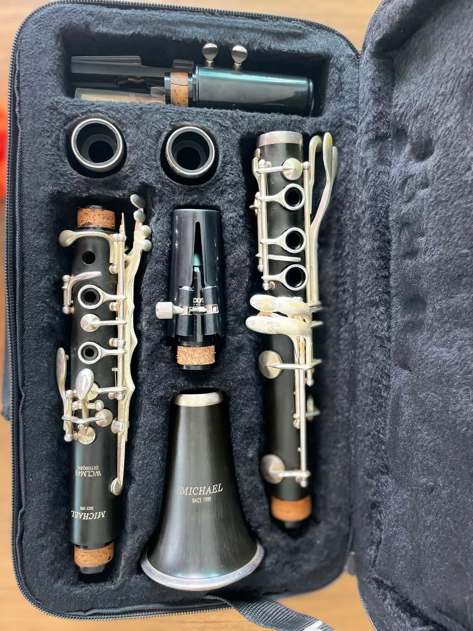 Clarinete Michael + boquilha Scott