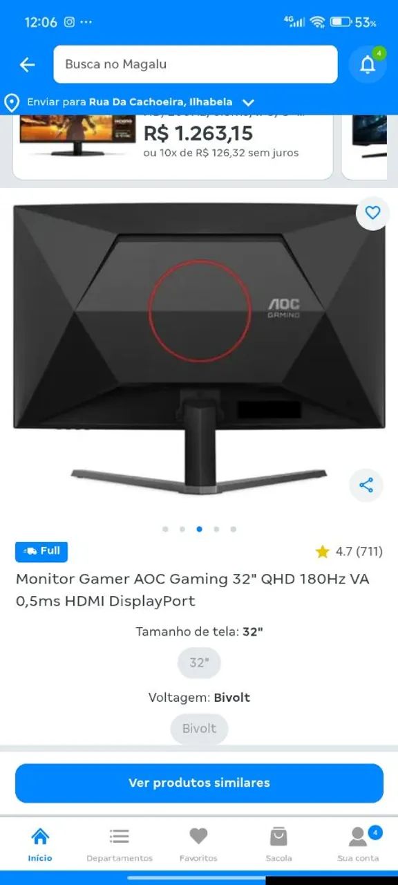 Monitor AOC 32 POL Gamer - Foto 2