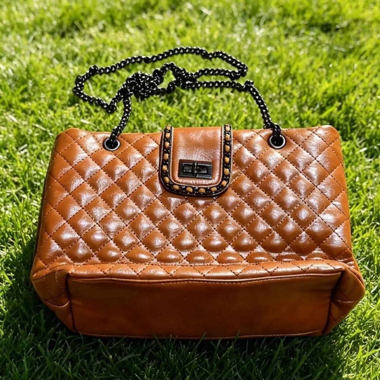 bolsa matelasse de ombro 