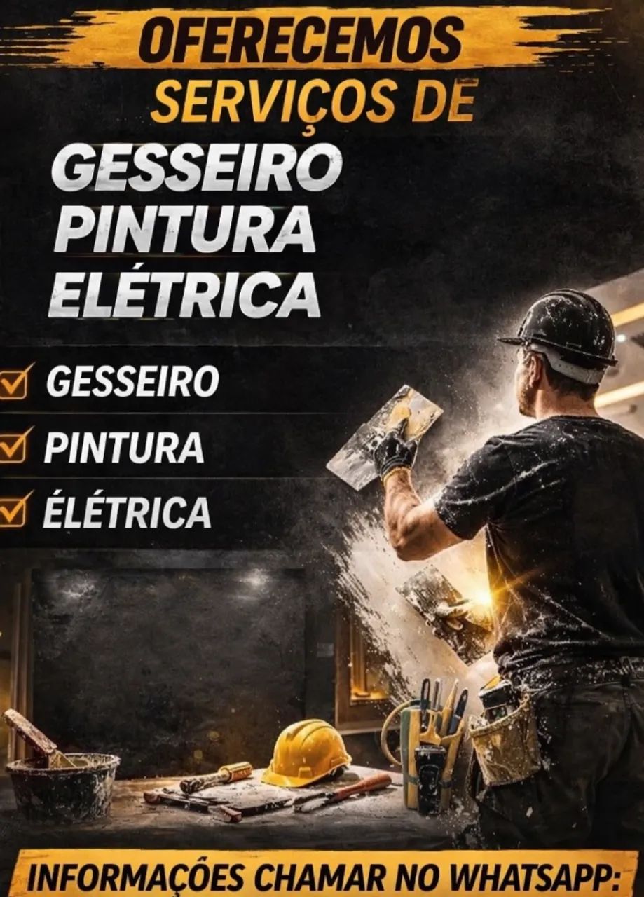 ELETRICISTA > PINTOR > GESSEIRO