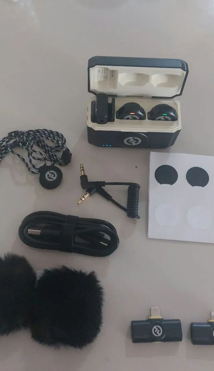 Lapela Lark M2 Microfone S/ Fio P/ iPhone E Android  - Foto 5