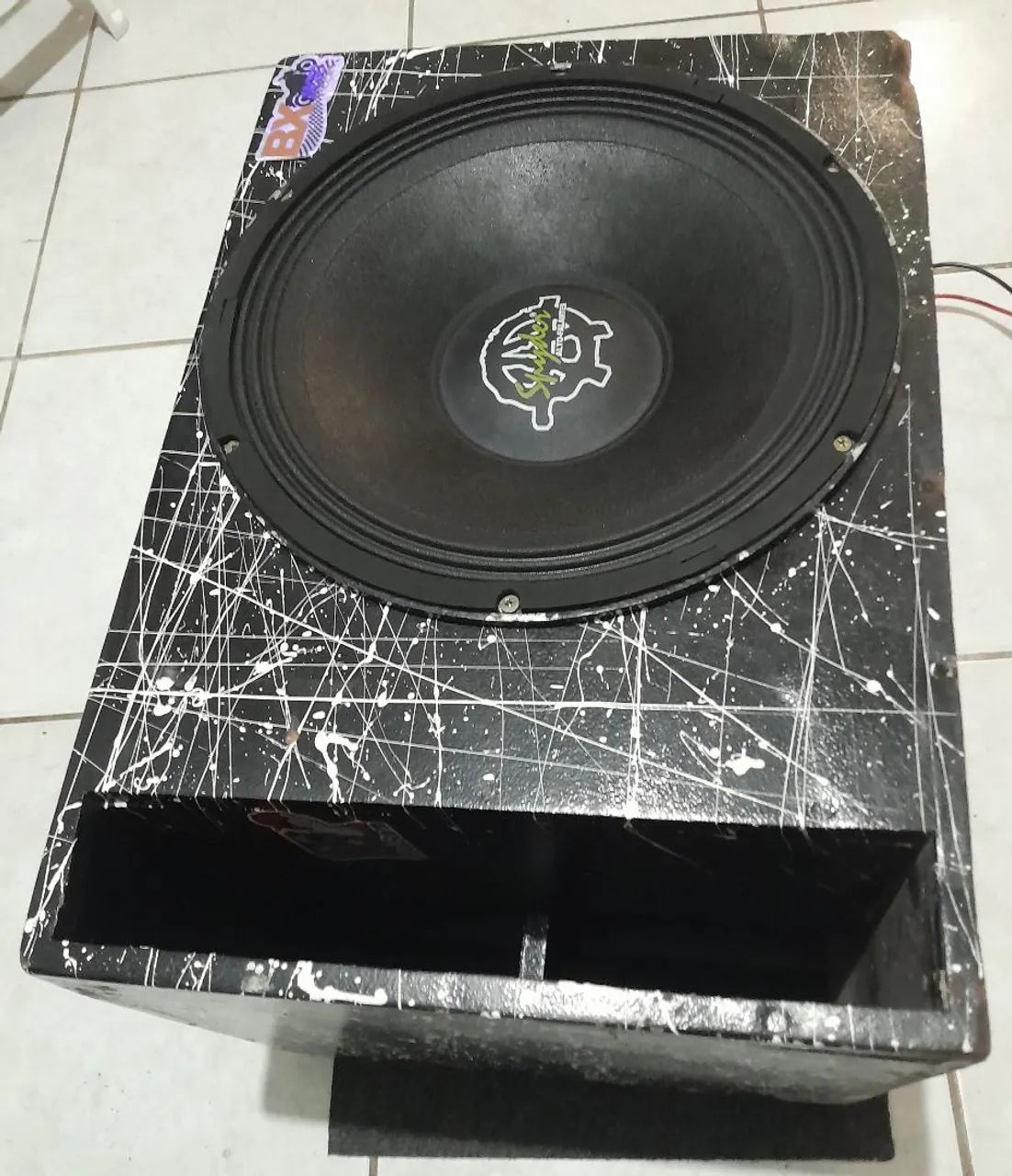 Spyder kaos 4.5k 15 polegadas 4250 w RMS na caixa!! - Foto 2