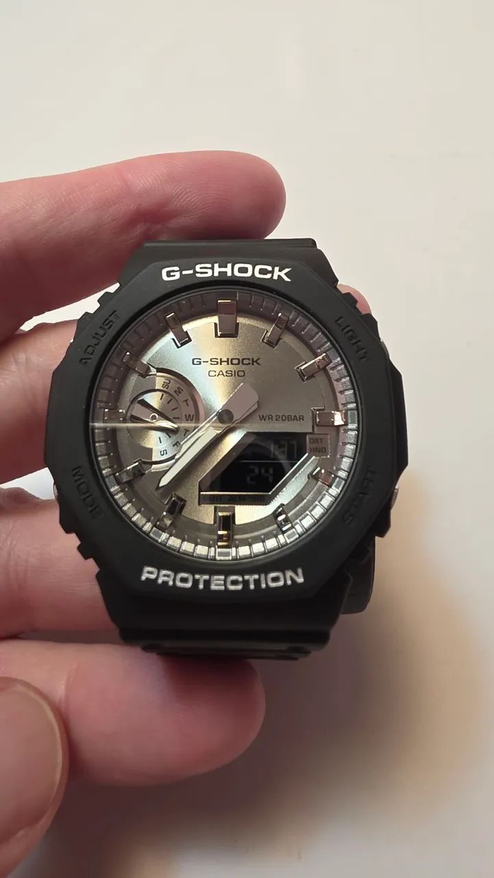 Relógio Casio G-SHOCK (GA-2100SB-1AFJ) - Foto 4