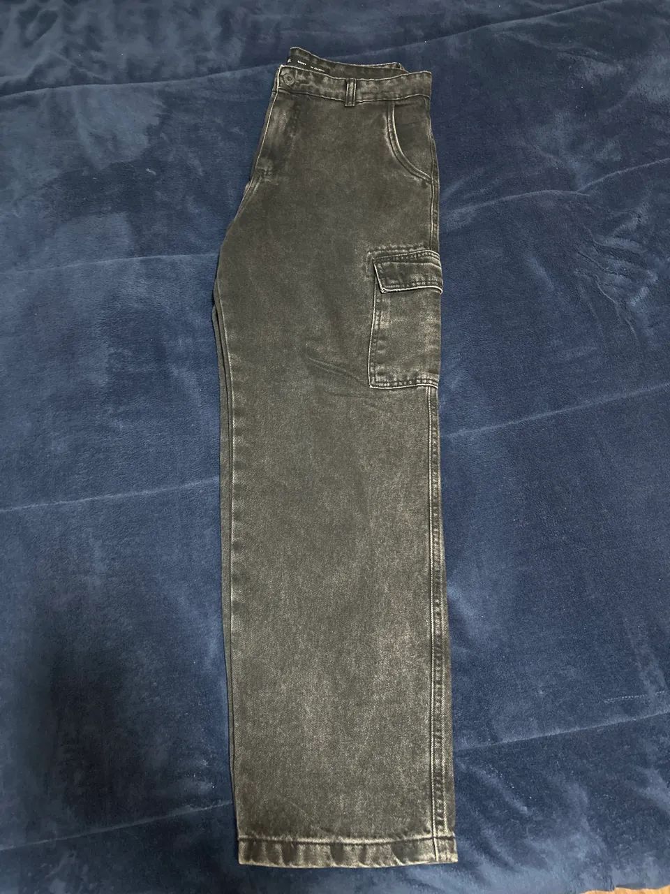 Calça baggy cinza escuro - Foto 3