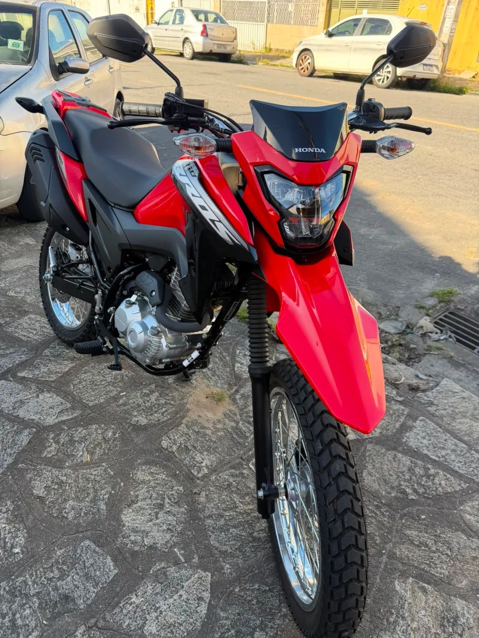 Bros 160 vermelha, extra de vdd - Foto 4