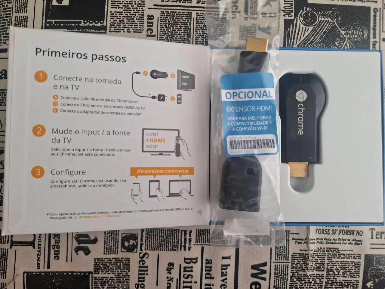 Google Chromecast 1ª Geração - Transforma TV em Smart - Foto 3