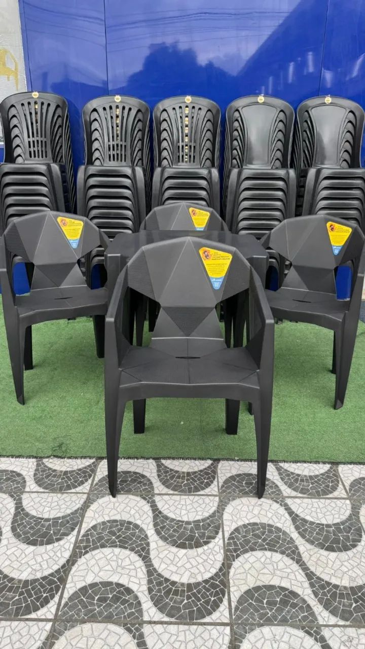 Jogo Poltrona Diamond Antiderrapante.