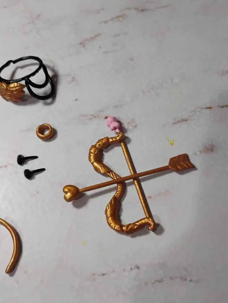 Kit Acessórios C.A. Cupid Ever After High - Em Biscuit - Artesanal  - Foto 4
