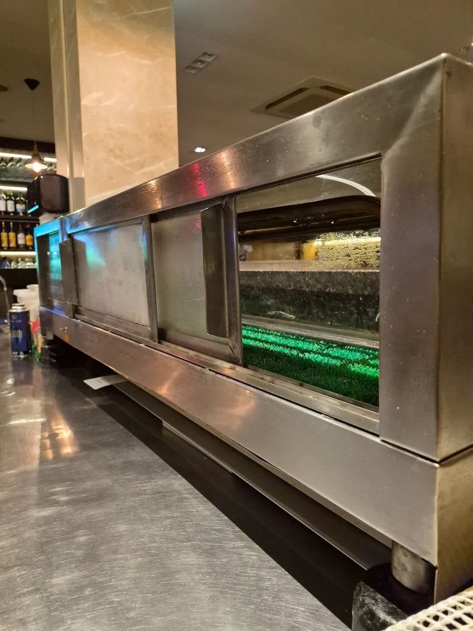 Vitrine para sushibar.