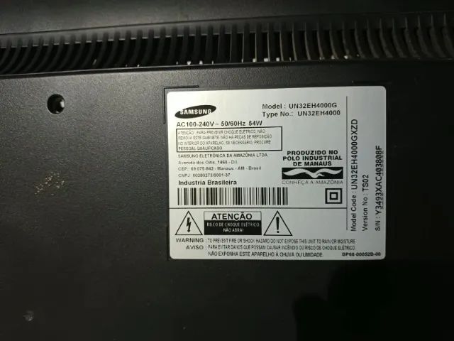  tv samsung un32eh4000g no estado - Foto 4