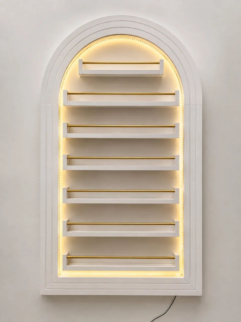 Expositor de esmalte com led 
